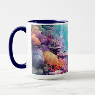 Mug Belle vue sur la mer sous-marine
