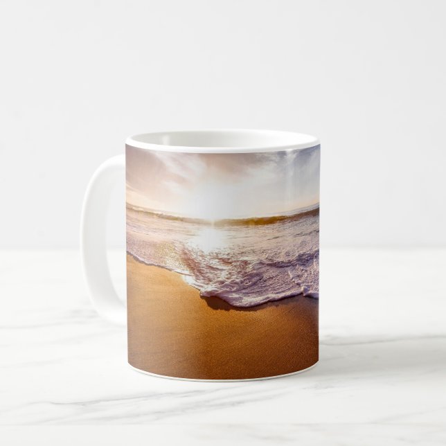 Mug Belle vue sur la plage (Devant gauche)