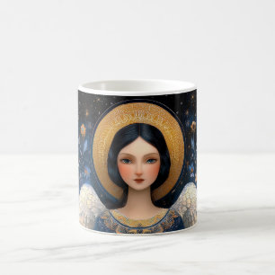 Mug Belles ailes célestes d'ange de halo sereines