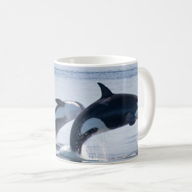 Mug Belles baleines tueuses (Devant droit)
