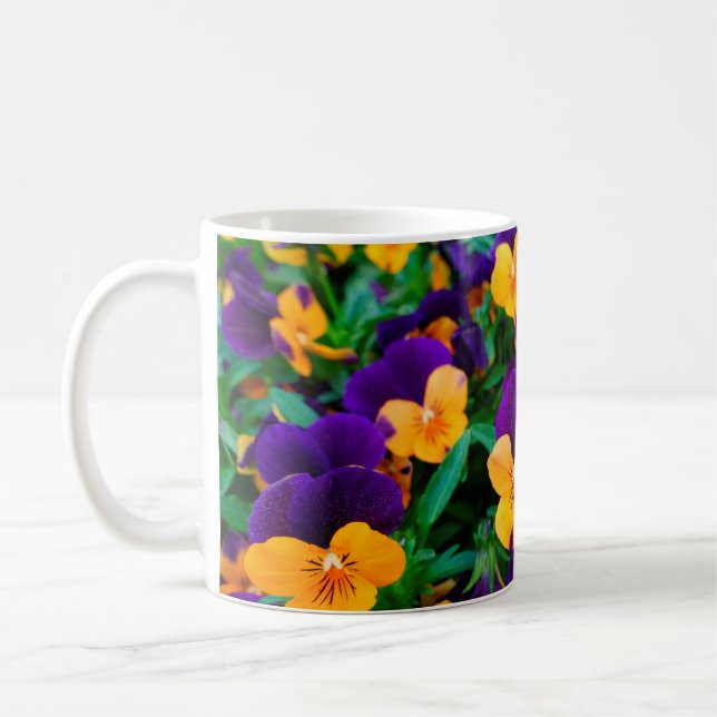 Mug Belles boiseries fleuries dans le jardin (Gauche)