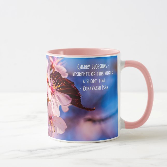 Mug Belles fleurs de Sakura (Droite)