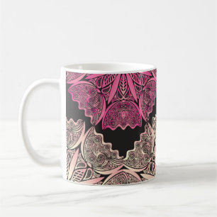 Mug Belles fleurs nature motif arrière - plan Vintag