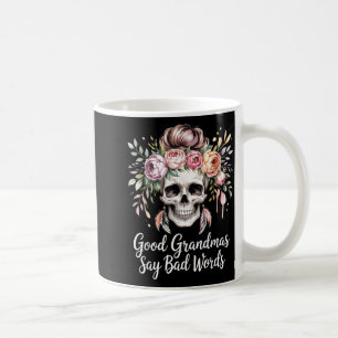 Mug Belles Mamies Disent De Mauvais Mots Aquarelle Flo