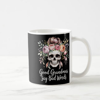 Mug Belles Mamies Disent De Mauvais Mots Aquarelle Flo