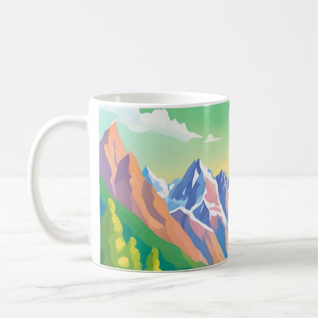 Mug Belles montagnes (Gauche)