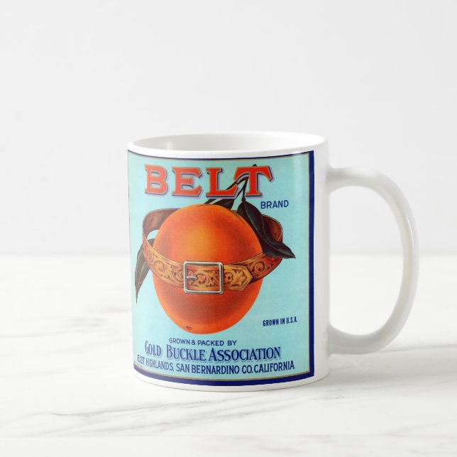 Mug Belt Brand California Oranges (Droite)