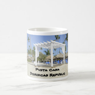 Mug belvédère blanc sur la plage