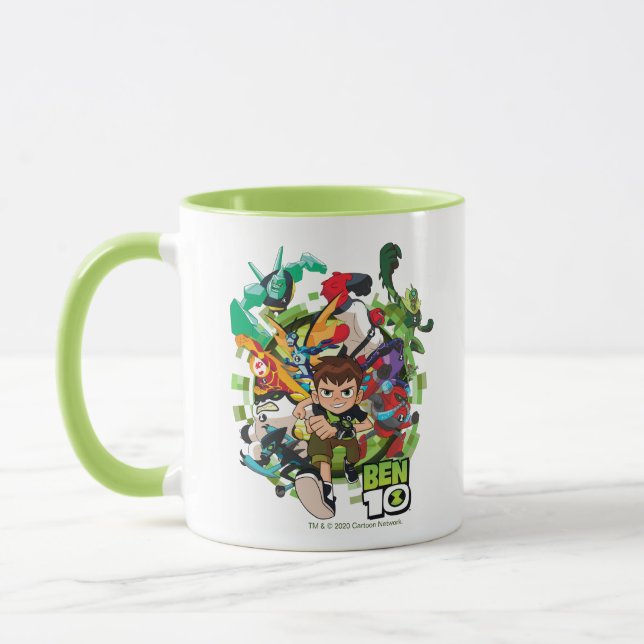 Mug Ben 10 Alien Rush Graphic (Gauche)