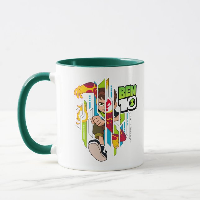 Mug Ben 10 Transformation de l'ADN de l'hémataste (Gauche)