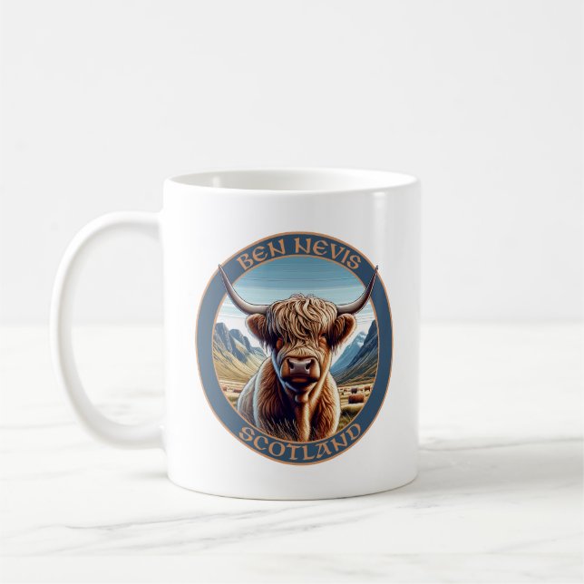 Mug Ben Nevis Écosse Royaume-Uni (Gauche)