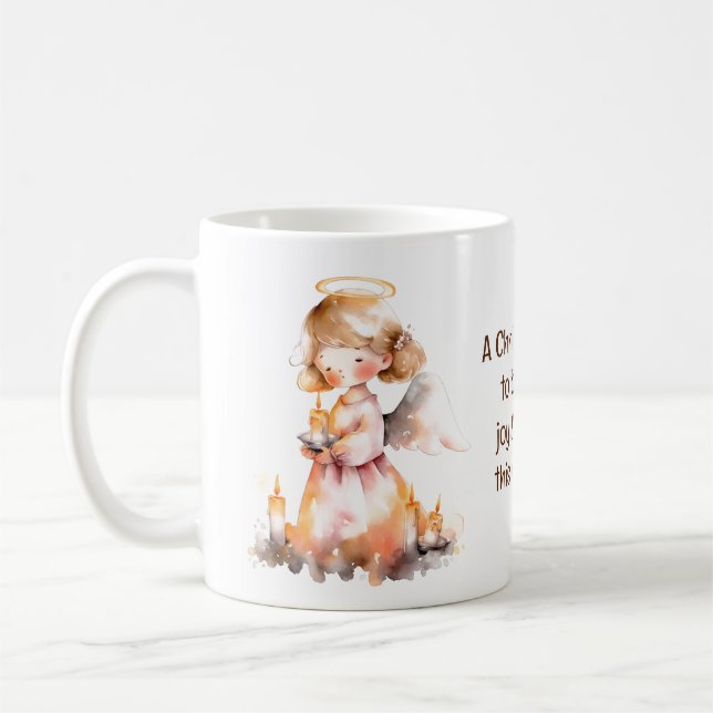 Mug Bénédiction de l'ange de Noël (Gauche)