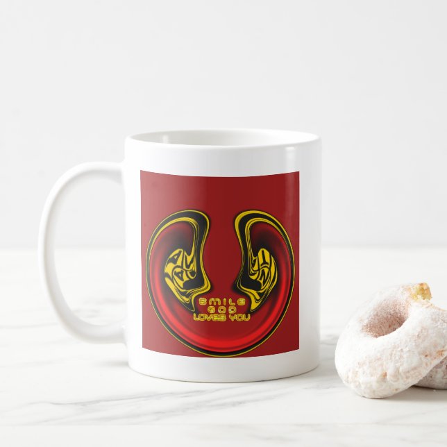 Mug Bénédiction d'en haut : L'Amour de Dieu Salutation (Avec donut)