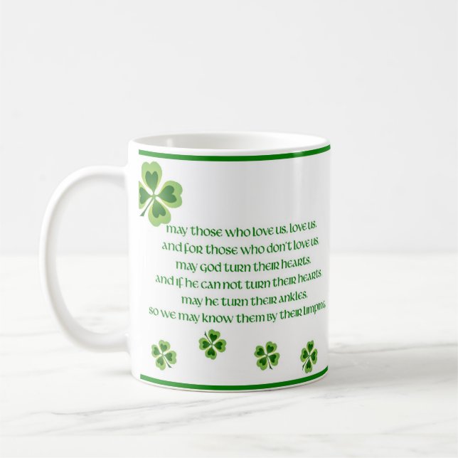 Mug Bénédiction irlandaise (Gauche)
