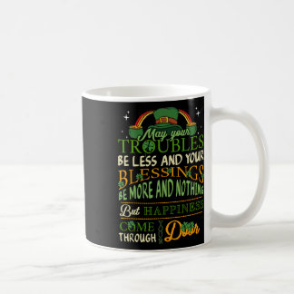 Mug Bénédiction irlandaise Saint-Patrick le jour de la