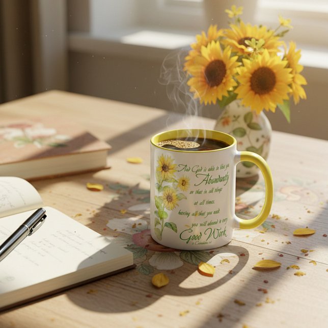 Mug Bénédictions abondantes (Créateur téléchargé)