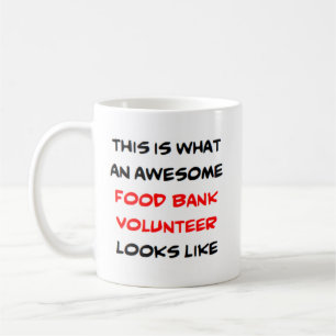 Mug bénévole de la banque alimentaire, génial