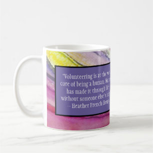 Mug "Bénévoles" de Heather French Henry