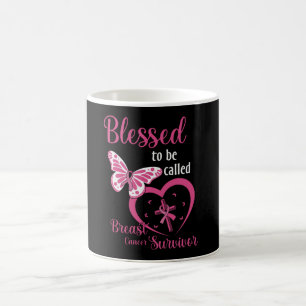 Mug Béni D'Être Appelé Cancer Du Sein Survivant Foi