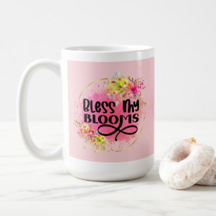 Mug Bénir Mes Fleurs De Printemps Rose