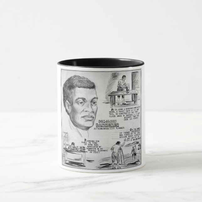 Mug Benjamin Banneker : Black Scientist & Revolutionar (Centre)