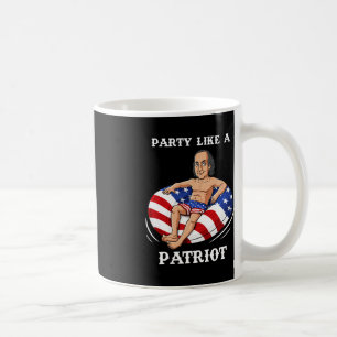Mug Benjamin Franklin 4 juillet USA Patriot Fun