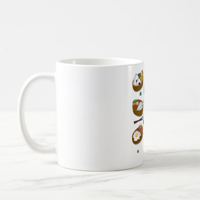 Mug Bento Motif (Gauche)