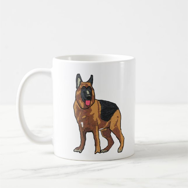Mug berger allemand Alsacien (Gauche)
