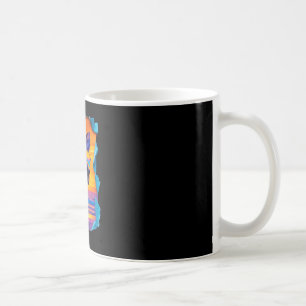 Mug Berger allemand avec lunettes de soleil coucher de