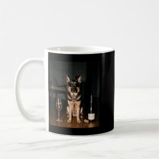 Mug Berger Allemand Buvant du Champagne Pères Drôles