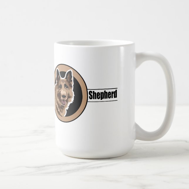 Mug Berger allemand chien (Droite)