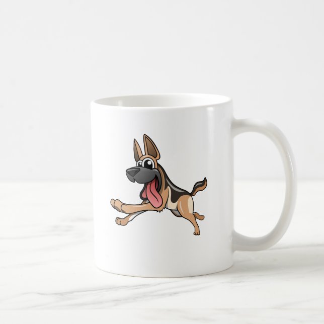 Mug Berger allemand de bande dessinée (Droite)