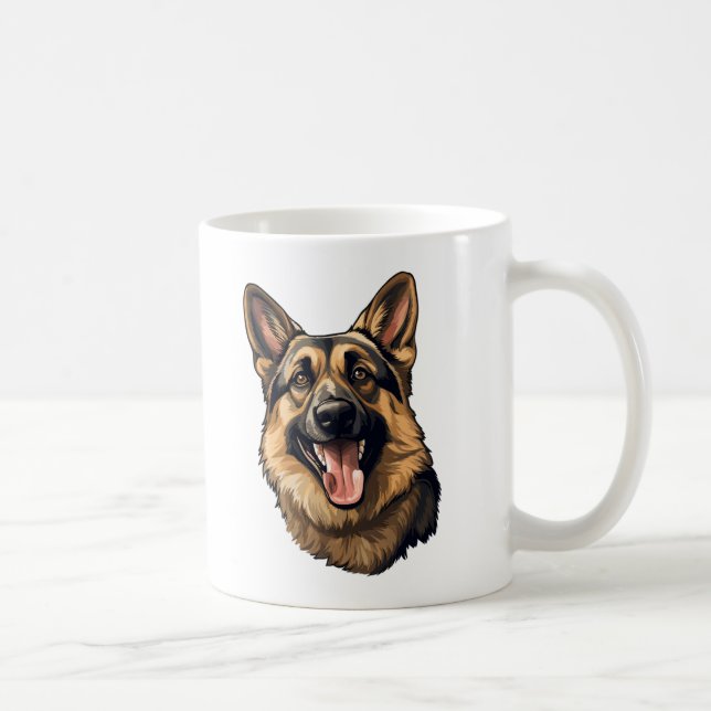 Mug Berger Allemand - Deutscher Schäferhund (Droite)