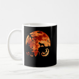 Mug Berger Allemand Et Citrouille Costume Halloween Lu