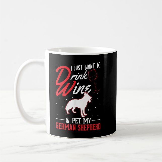 Mug Berger Allemand Et Vin (Gauche)