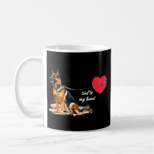 Mug Berger allemand lié à mon cœur