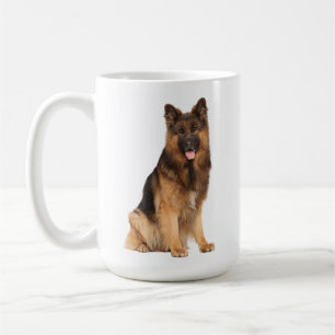 Mug berger allemand, races de chiens, chien drôle, chi