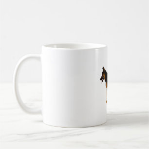 Mug Berger Allemand Rouge Noir Blanche