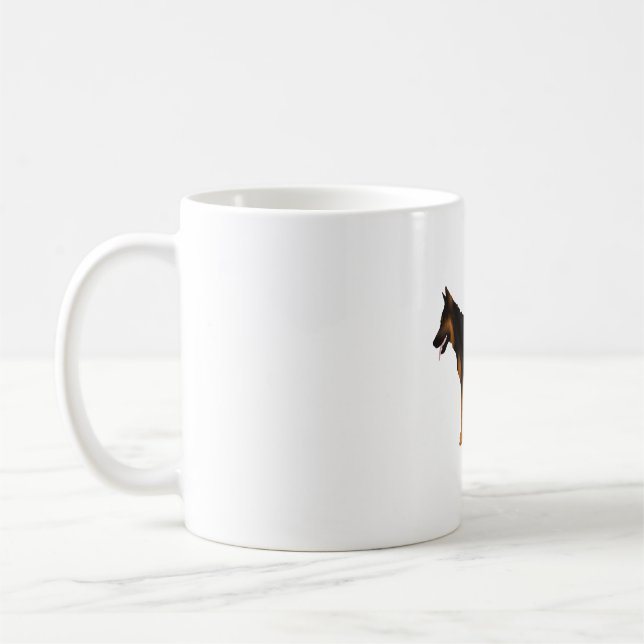 Mug Berger Allemand Rouge Noir Blanche (Gauche)