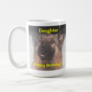 Mug berger allemand Stick langue de l'Anniversaire