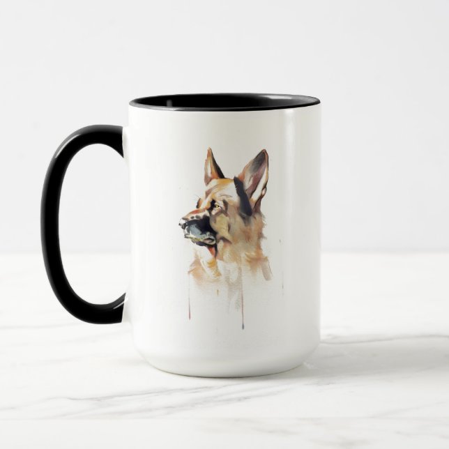 Mug Berger Allemand, Tasse de café pour Maman de c (Gauche)