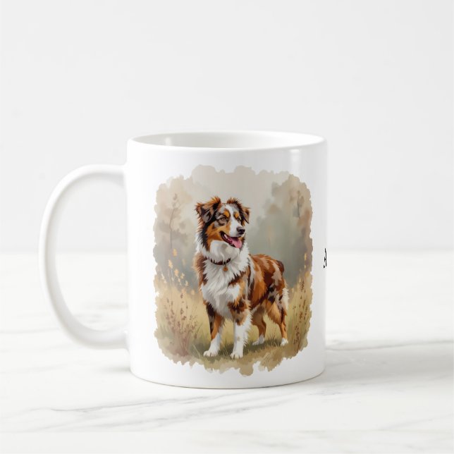 Mug Berger Australien Red Merle (Gauche)
