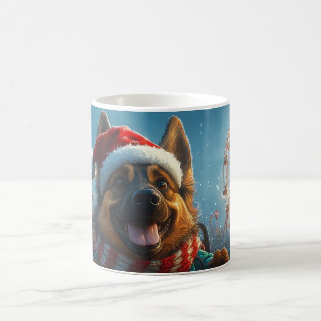 Mug Berger belge Roller Dessous de verre Noël (Centre)
