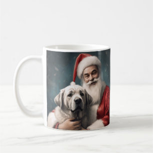 Mug Berger d'Anatolie avec le Père Noël de Noël