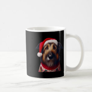 Mug Berger Picard avec Santa Hat Chien de Noël Proprié