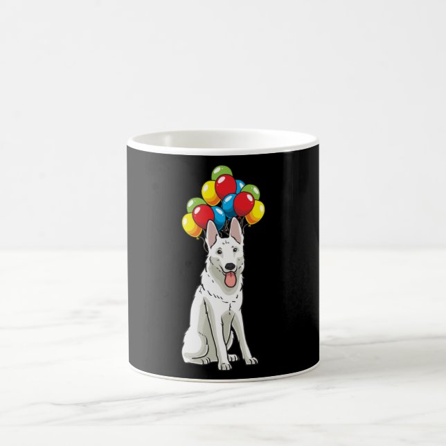 Mug Berger suisse blanc avec cadeau Ballons (Centre)