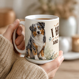 Mug Bergère Australien Personnalisé J'ai Entendu Cette
