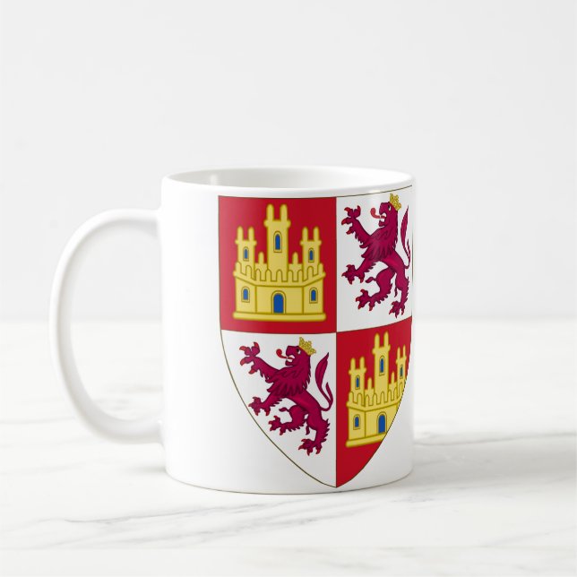Mug Berkas Armoiries royales Couronne Castille (Gauche)
