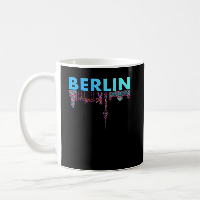 Mug Berlin Berlin Ours Souvenir I Love Berlin (Gauche)
