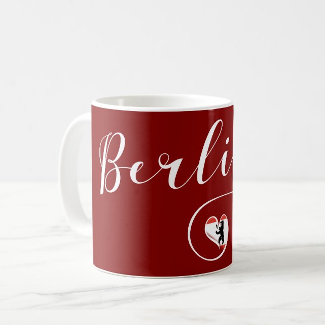 Mug Berlin Heart Mug, Allemagne (Devant gauche)